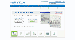 Desktop Screenshot of healingedge.net